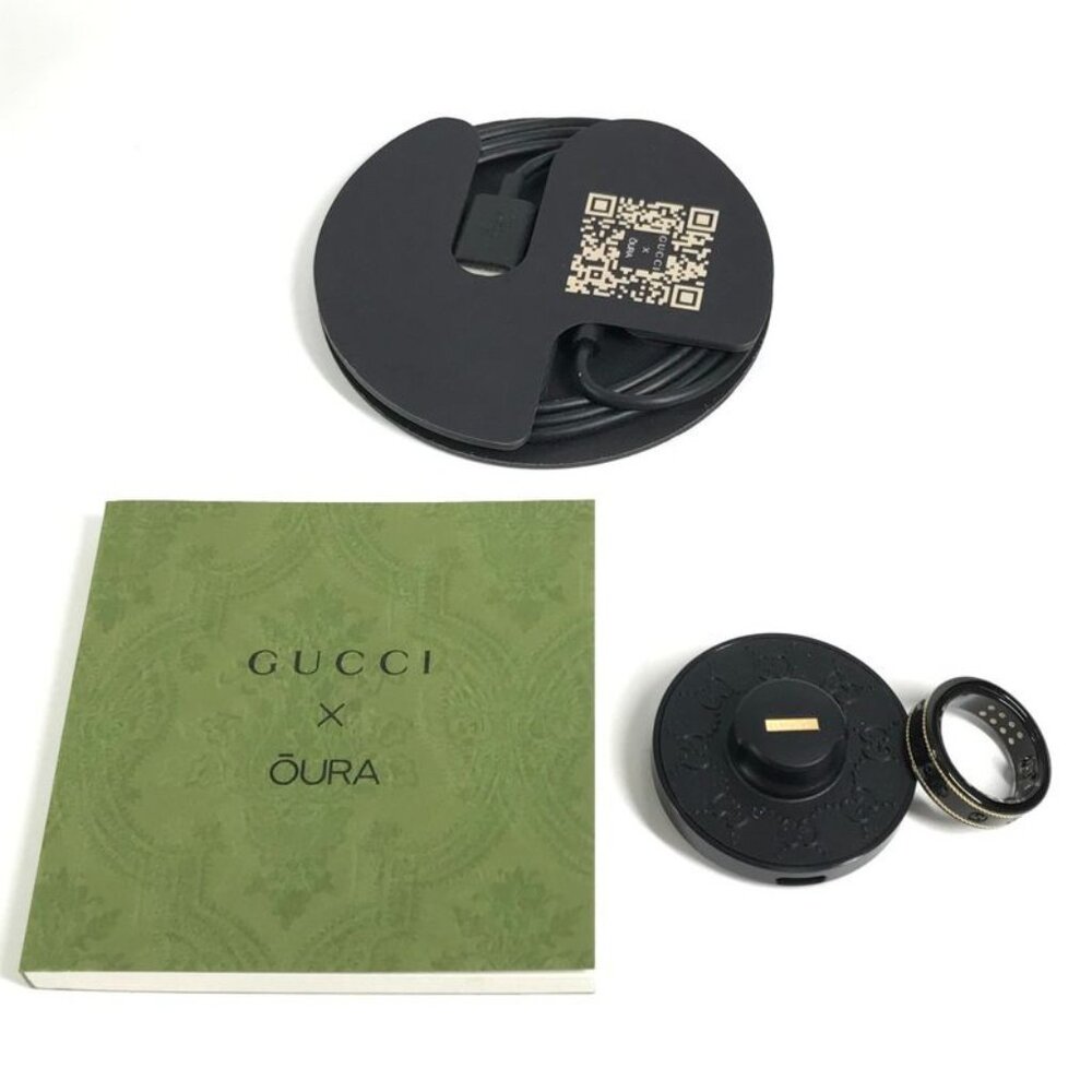 Gucci Ring Smart Interlocking Titanium Black - image 2